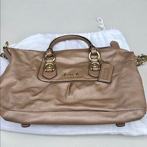 Coach Tan Leather Women's Bag